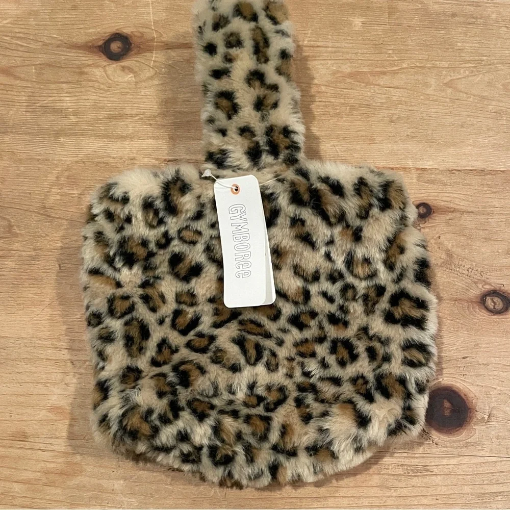 NWT Gymboree girls 4+ years animal print purse
